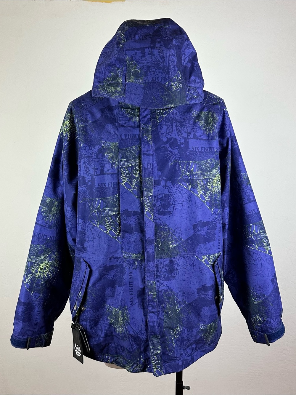 686 Mannual Reaper Jacket w/ Skulls & Spiderwebs